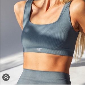 SETACTIVE box cut bra and leggings set